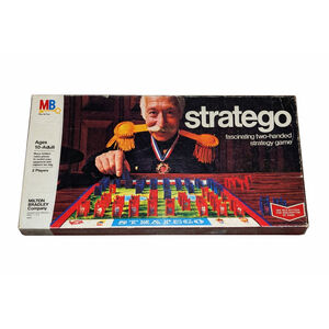 Vintage Stratego Board Game 1977 by Milton Bradley 100% Complete